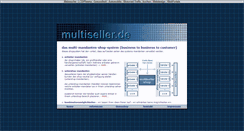 Desktop Screenshot of multiseller.de